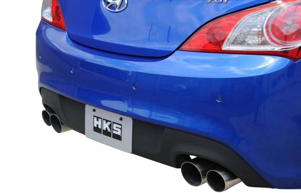 hks legamax exhaust system genesis